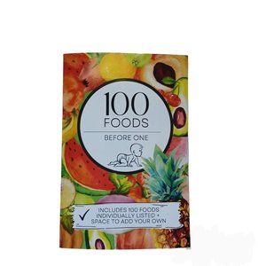 100 Foods Before One Baby Book NEW -Keepsake Journal Of Babies First Foods Tried